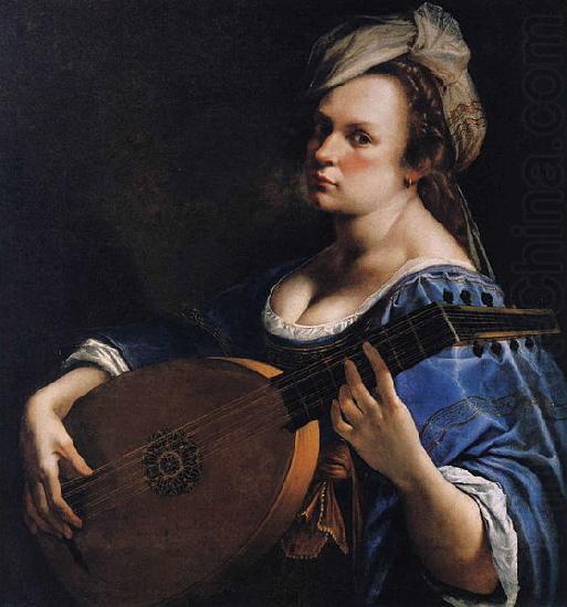 Self portrait, Artemisia  Gentileschi